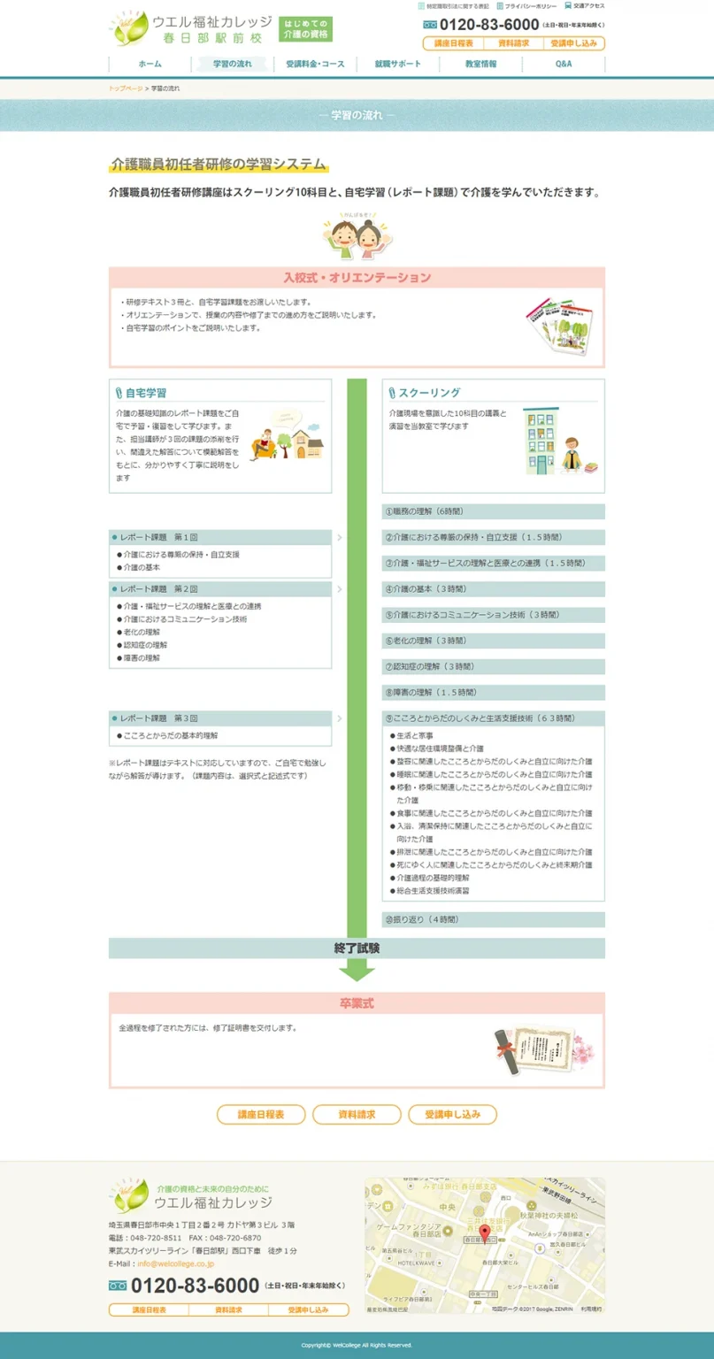 [Wel Welfare College] Learning Process Page