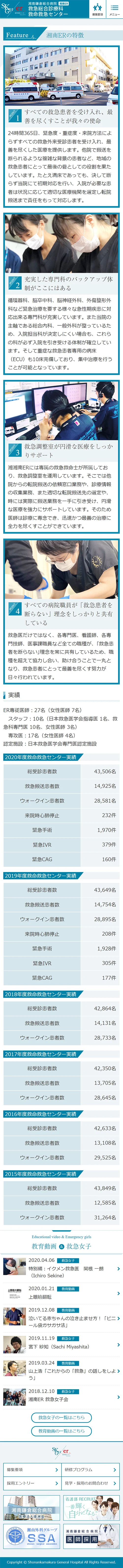 [Shonan ER] Features of Shonan ER