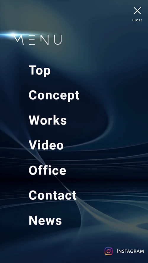 [Minato Design First-Class Architect Office / Architectural Design] Menu Page｜Mobile View